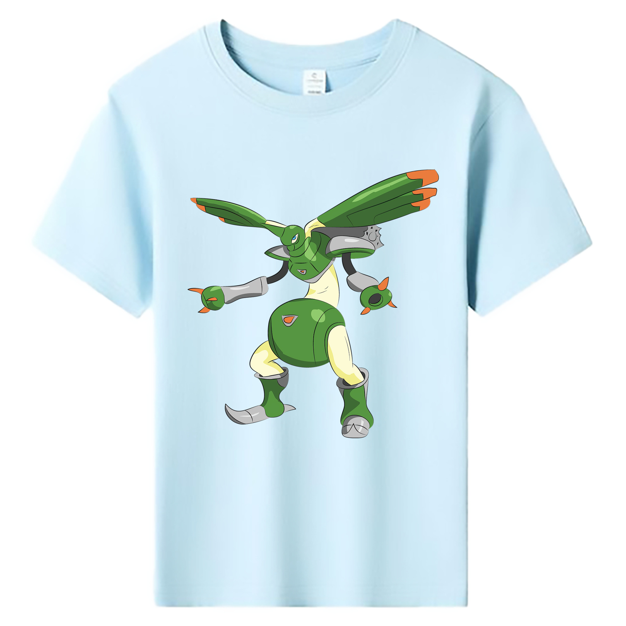 （画像用） Digimon デジタルモンスター/デジモン 綿100％キッズTシャツ（フロントプリント）